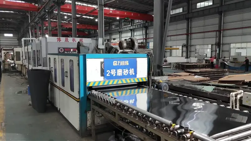 Decorative surface finishing at WJH