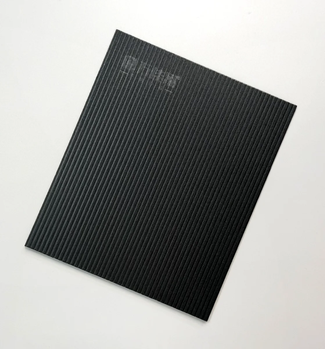 Item B09 — 304 Linear Stripe Pattern Starry Blue Stainless Steel Sheet sample.